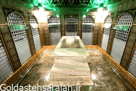 مدفن امام رضا (ع) در مشهد 